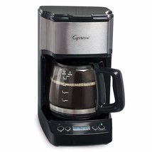 Capresso 5-Cup Mini Drip Coffee Maker, Black and Stainless Steel - £59.14 GBP