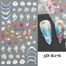 Nail Art Sticker Decals 5D Self Adhesive Luxurious Decoration DIY Acrylic Suppli - £3.18 GBP