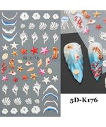 Nail Art Sticker Decals 5D Self Adhesive Luxurious Decoration DIY Acryli... - £3.18 GBP