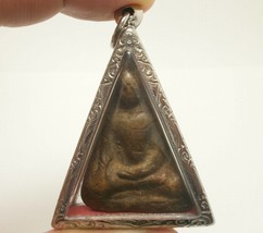 Phra Nangphaya money good luck life Thai antique powerful blessed amulet strong  - £290.71 GBP