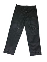 Mens Vintage Marithe Francois Girbaud bondage black Denim cargo pant sz 36 Baggy - £104.65 GBP