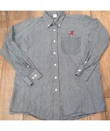 College World University of Alabama Button Down up dress Shirt sz M MEDI... - €24,00 EUR