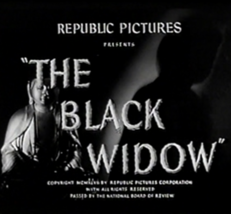 THE BLACK WIDOW (1947) Classic Cliffhanger Serial on 2 discs - £6.27 GBP