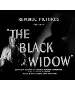 THE BLACK WIDOW (1947) Classic Cliffhanger Serial on 2 discs - £6.25 GBP