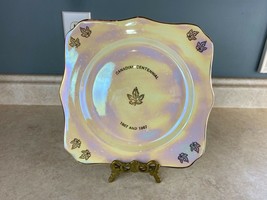 Canada&#39;s  Centennial 1867-1967 Vintage Myott Collectable Decorative Bone... - $150.34 MXN