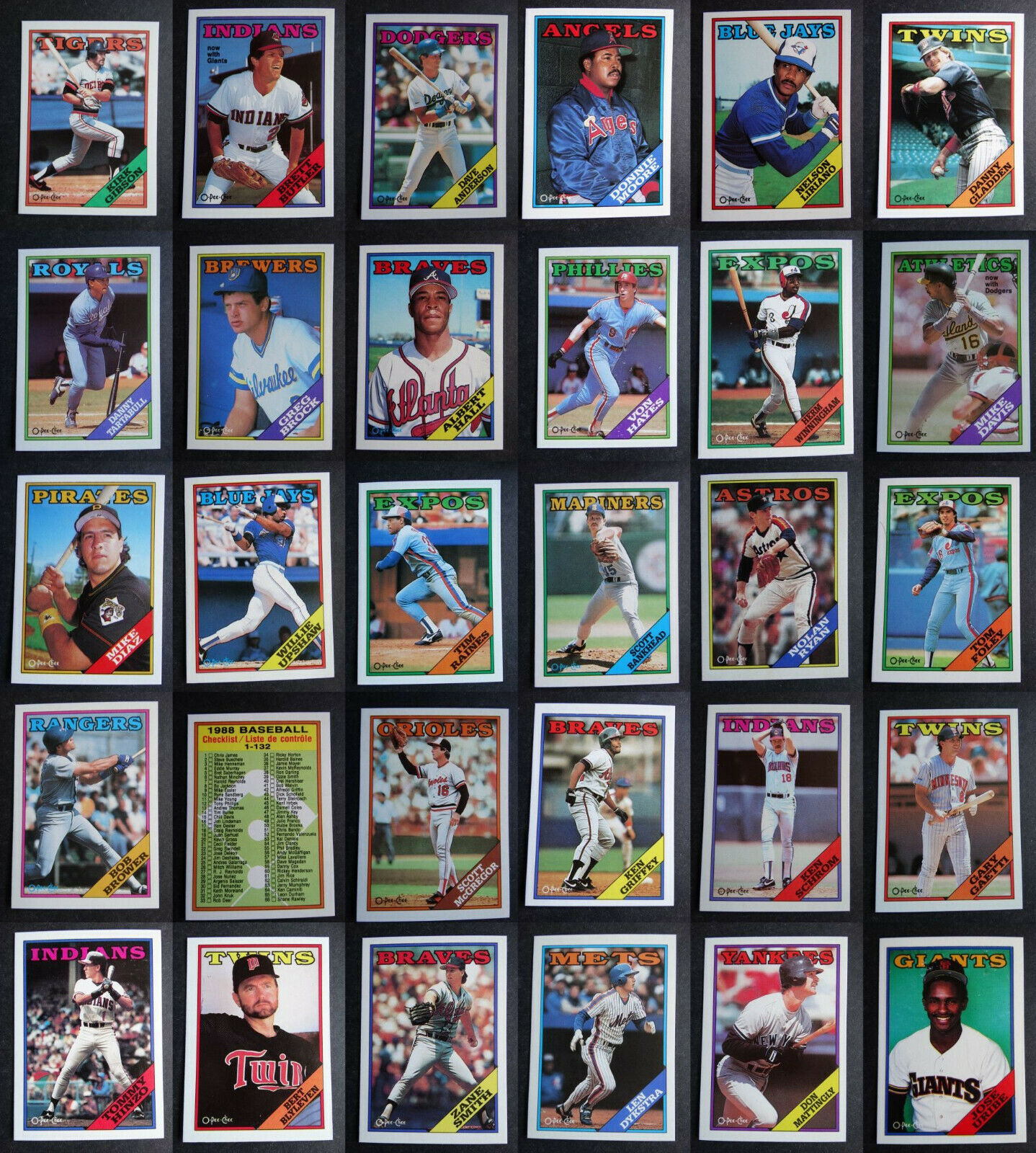 Primary image for 1988 O-Pee-Chee OPC Baseball Cards Complete Your Set U You Pick 201-396