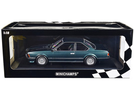 1982 BMW 635 CSi Petrol Blue Metallic 1/18 Diecast Car Minichamps - £159.49 GBP