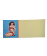 Vtg Pinup Cheesecake Girl Knots To You Billy DeVorss 40&#39;s Litho USA Ink ... - £10.21 GBP