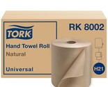 Tork Paper Hand Towel Roll Natural H21, Universal, 100% Recycled Fiber, ... - $84.99