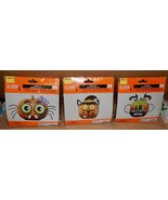 Halloween Craft Pumpkin Decorating Kits 3 Each Spider Cat &amp; Witch Brew F... - $10.51 CAD