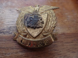 Pennsylvania chief of police hat early  badge  bx 17 - $1,522.72 MXN