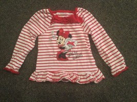 Disney Minnie Mouse Girl’s Long Sleeve Shirt, Size 18/24 Months - £3.75 GBP