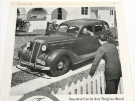Original June 15, 1936 De Soto Print Ad The Folks Next Door Bought a New DeSoto - £10.69 GBP