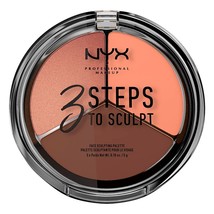 Nyx professional makeup 3 steps to sculpt face sculpting palette deep 3 colors 195422 thumb200