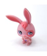 Littlest Pet Shop LPS Pink Bunny Rabbit 2007 Easter Egg  Lps Purple Clov... - £6.23 GBP