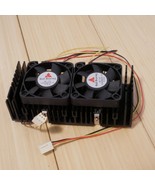 AAVID DUAL Fan CPU Cooler for Intel Pentium II Slot 1 AMD Athlon, Ball B... - $444.76 MXN
