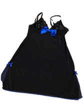 Ambiance Chemise Sheer Lace Black 1 Size Coquette(one Piece). - $29.58