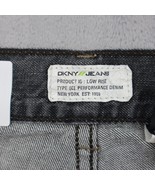 DKNY Pants Mens 34 Black Performance Denim Low Rise Flat Flat Pockets Jeans - £23.69 GBP