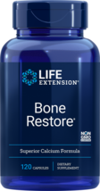 Life Extension BONE RESTORE 120 Veg Caps (EXP. 06/2025) - $9.11