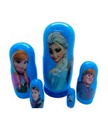5pcs Hand Painted Frozen Russian Nested Doll Largest Doll 17.8cm Tall-
s... - $806.77 MXN
