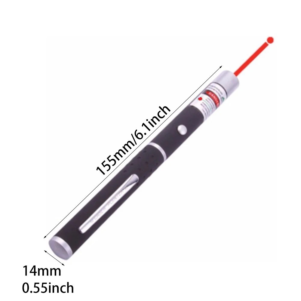 Sporting 5MW 650nm Metal Battery Powered Teaching Aid Pointer Pen Portable Power - £23.69 GBP