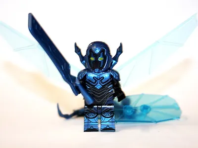 PLTOYS Blue Beetle DC Movie 2023 Minifigure Toys - $6.00