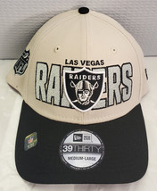 Las Vegas Raiders New Era NFL 2023 Draftday 39THIRTY Flex Hat - NFL - £19.65 GBP