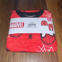 Baby Size 18 Months Marvel Spider-Man Spiderman 2 Piece Pajama Set Pajamas New - £11.19 GBP