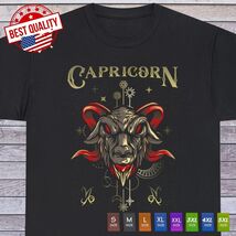 New Capricorn Zodiac Sign T Shirt, Horoscope Clothing - $17.99+