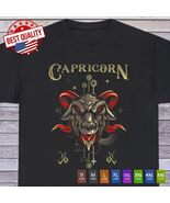 New Capricorn Zodiac Sign T Shirt, Horoscope Clothing - $17.99+