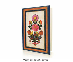 BOX OF 10 EID MUBARAK GREETING CARDS - Fantasy Flowers 2 - Islamic Art/Gift - $17.95
