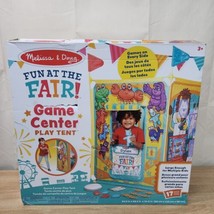 Melissa &amp; Doug Fun at the Fair! Game Center Play Tent - 4 Sides of Activ... - £29.96 GBP