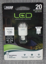 Wedge Base 2 Watt/20W 12 Volt Landscape Pathway Bulb 135 Lumens FEIT LVW... - $9.87