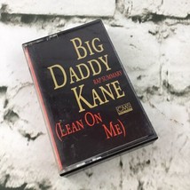 BIG DADDY KANE Rap Summary Lean On Me Cassette Tape Rare - $24.74