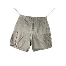 Northcrest Mens Size 36 Green Cargo Shorts 9 in inseam - $10.88