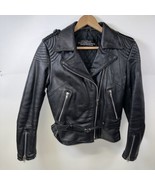 Black Leather HEIN GERICKE HARLEY DAVIDSON Insulated Motorcycle Jacket 3... - £117.53 GBP
