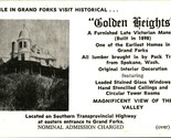 Golden Heights Victorian Mansion Grand Forks British Columbia Advertisin... - $30.64