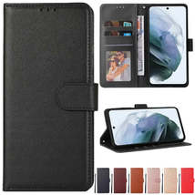 Wallet Flip Leather Case For Samsung Galaxy S23 Ultra S22 S21 FE S20 FE S10E S10 - £12.75 GBP