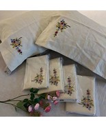 Genuine 100% nature hemp embroidered pillowcase moisture wicking sweat w... - $39.51 CAD