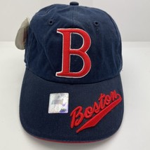 RED Boston Baseball Hat Cap Bay State Apparel Adjustable  embroidered - £9.33 GBP