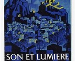 Son Et Lumiere SION Brochure Zion in Lights Chateau De Valere France 1959 - £29.69 GBP