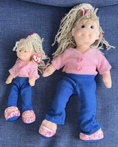 Vintage 2002 Ty SWEET SALLY Beanie Bopper 13&quot; &amp; Teenie Boppers 8” Dolls MWMTs - £12.53 GBP