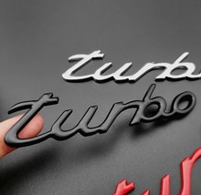 3D  Auto Body TURBO Modified  Emblem Decals Sticker Car Accessories - £74.00 GBP