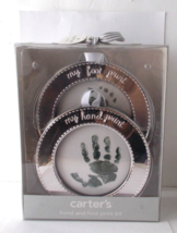 New Factory Sealed CARTER&#39;S Hand &amp; Foot Print Keepsake Kit Baby Nursery - £18.59 GBP