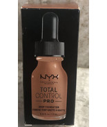 NYX professional Make Up Total Control Pro Foundation:TCPDF18 Deep Saddl... - £14.70 GBP