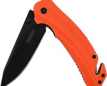 Kershaw BARRICADE Orange Folding Pocket Knife Thumbstud Single Position - £29.61 GBP