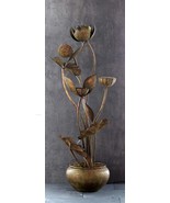 Leaf Fountain w/UL Pump 48&quot;H Metal - $450.33
