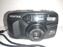 Pentax - IQZoom EZY-R AF 35mm Film Camera Point & Shoot 38-70mm - $22.80