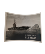 Vtg USS Oriskany Rio De Janeiro Black &amp; White Rare Photograph Ephemera 1... - £23.64 GBP