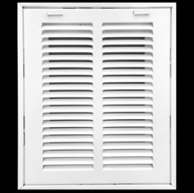 25&quot; X 20&quot; Steel Return Air Filter Grille for 1&quot; Filter - Fixed Hinged - ... - $29.35+
